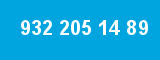 932 205 14 89